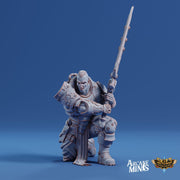 Earth Elemdar Fighter - Sordane Publishing | 28mm and 32mm | Wargaming | DnD | Tabletop Roleplaying