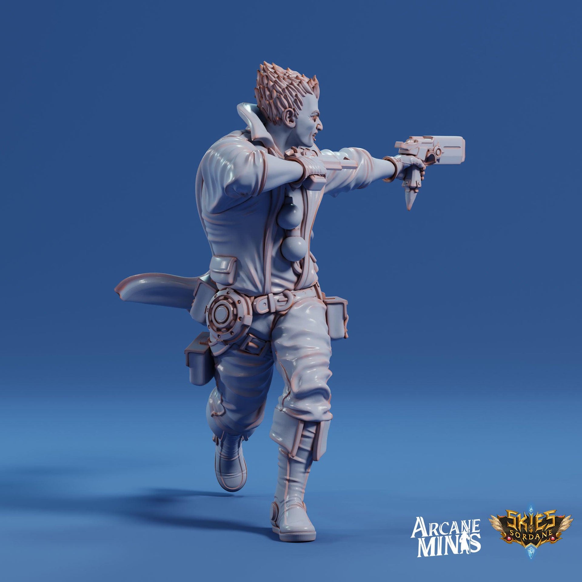 Earth Elemdar Artificer - Sordane Publishing | 28mm and 32mm | Wargaming | DnD | Tabletop Roleplaying