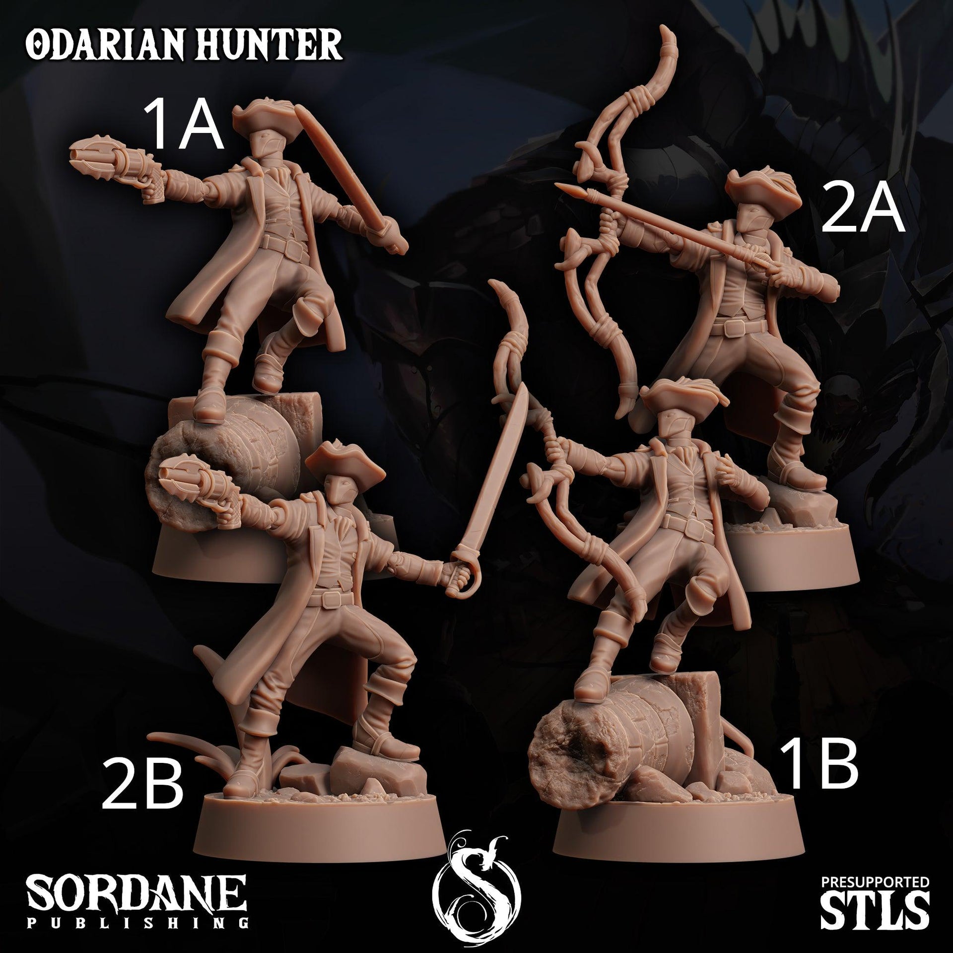 Odarian Hunter, Robot Swashbuckler - Sordane Publishing | 28mm and 32mm | Wargaming | DnD | Tabletop Roleplaying
