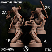 Nayantari Rogue, Snakefolk Thief- Sordane Publishing | 28mm and 32mm | Wargaming | DnD | Tabletop Roleplaying