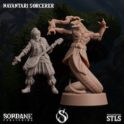 Nayantari Rogue, Snakefolk Thief- Sordane Publishing | 28mm and 32mm | Wargaming | DnD | Tabletop Roleplaying