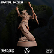 Nayantari Rogue, Snakefolk Thief- Sordane Publishing | 28mm and 32mm | Wargaming | DnD | Tabletop Roleplaying