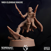 Void Elemdar Rogue - Sordane Publishing | 28mm and 32mm | Wargaming | DnD | Tabletop Roleplaying