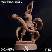 Void Elemdar Bard- Sordane Publishing | 28mm and 32mm | Wargaming | DnD | Tabletop Roleplaying