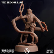 Void Elemdar Bard- Sordane Publishing | 28mm and 32mm | Wargaming | DnD | Tabletop Roleplaying