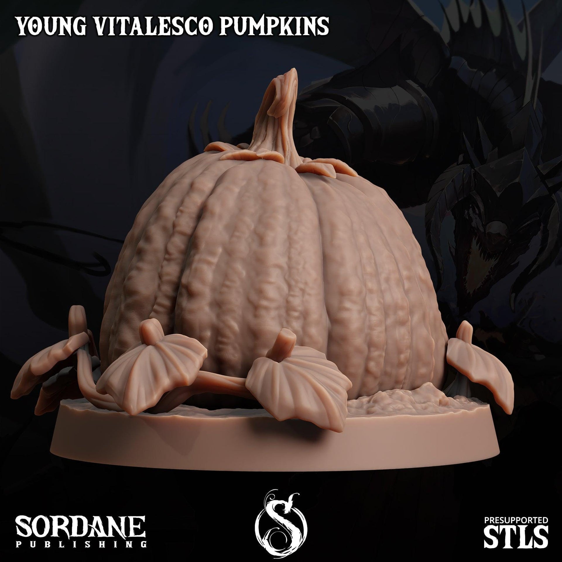 Young Vitalesco Pumpkin - Sordane Publishing | 28mm and 32mm | Wargaming | DnD | Tabletop Roleplaying