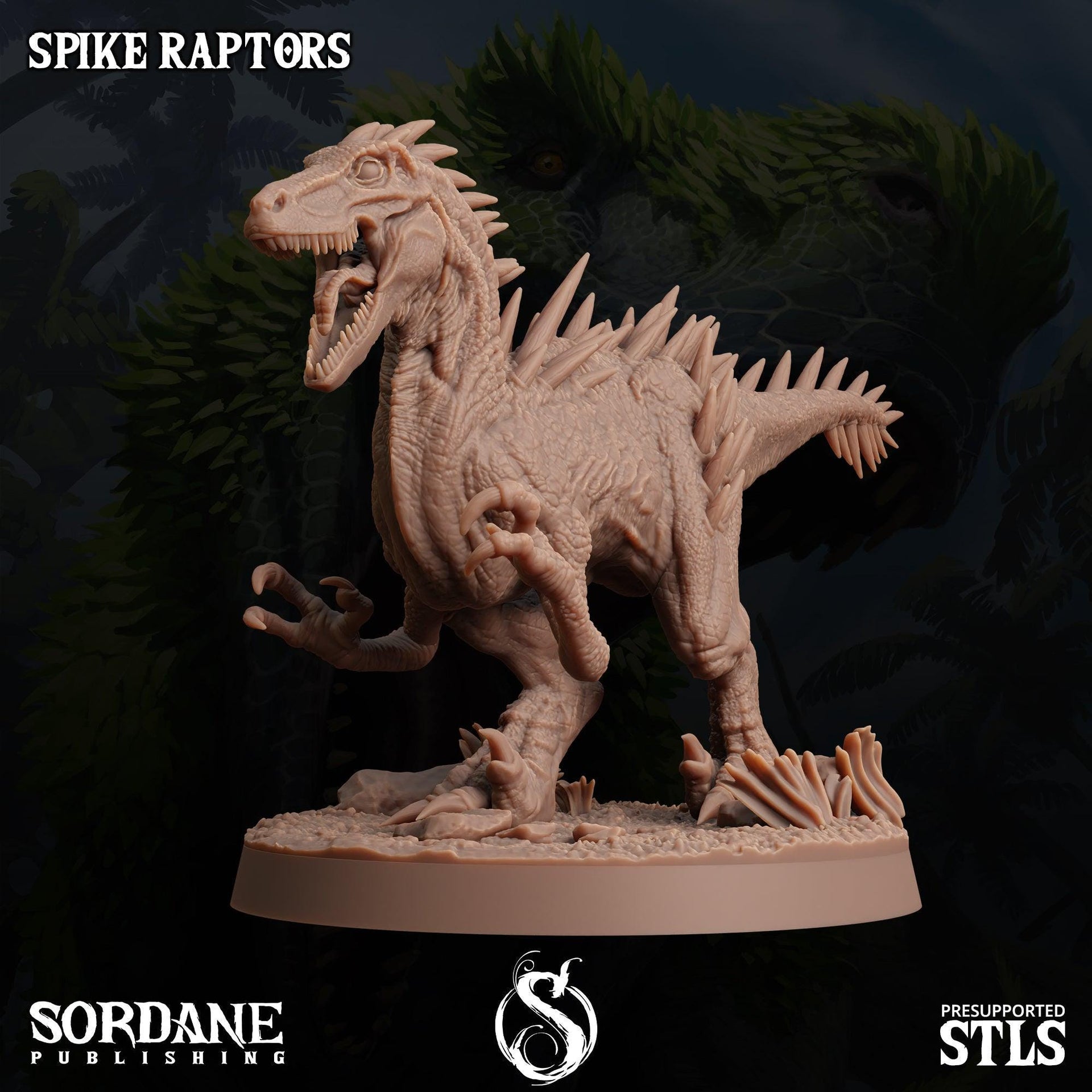 Spike Raptors- Sordane Publishing | 28mm and 32mm | Wargaming | DnD | Tabletop Roleplaying