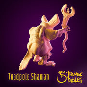 Toadpole Shaman - Strange Stables | 28mm and 32mm | Wargaming | DnD | Tabletop Roleplaying