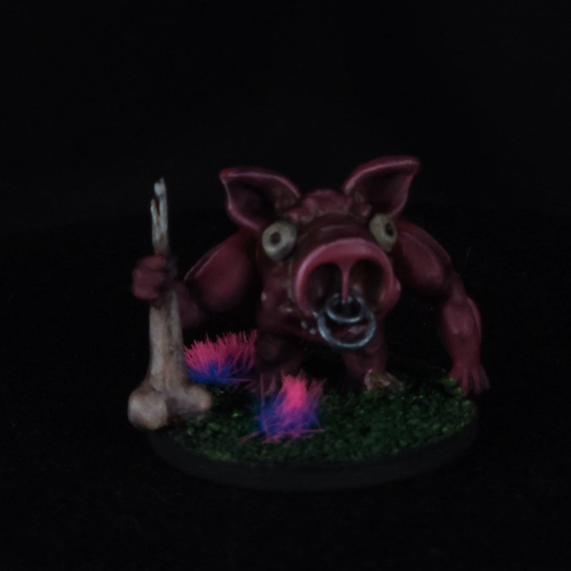 Hamunculus, Pig Barbarian - Strange Stables | 28mm and 32mm | Wargaming | DnD | Tabletop Roleplaying