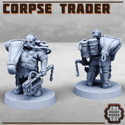 Corpse Trader - Print Minis | 28mm and 32mm | Wargaming | DnD | Tabletop Roleplaying