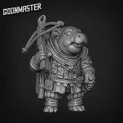 Tiny Hippo Arbalest - Goonmaster | Hippo Crossbow Soldier | 28mm and 32mm | Wargaming | DnD | Tabletop Roleplaying
