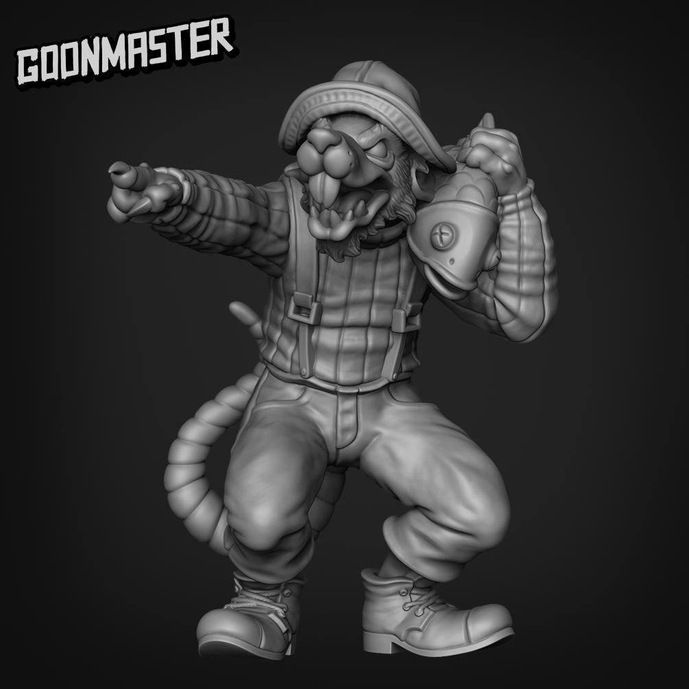 Sailor Rats - Goonmaster | Rat Fishermen | 28mm and 32mm | Wargaming | DnD | Tabletop Roleplaying