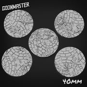 Jungle Ruin Bases - Goonmaster | 28mm and 32mm | Wargaming | DnD | Tabletop Roleplaying