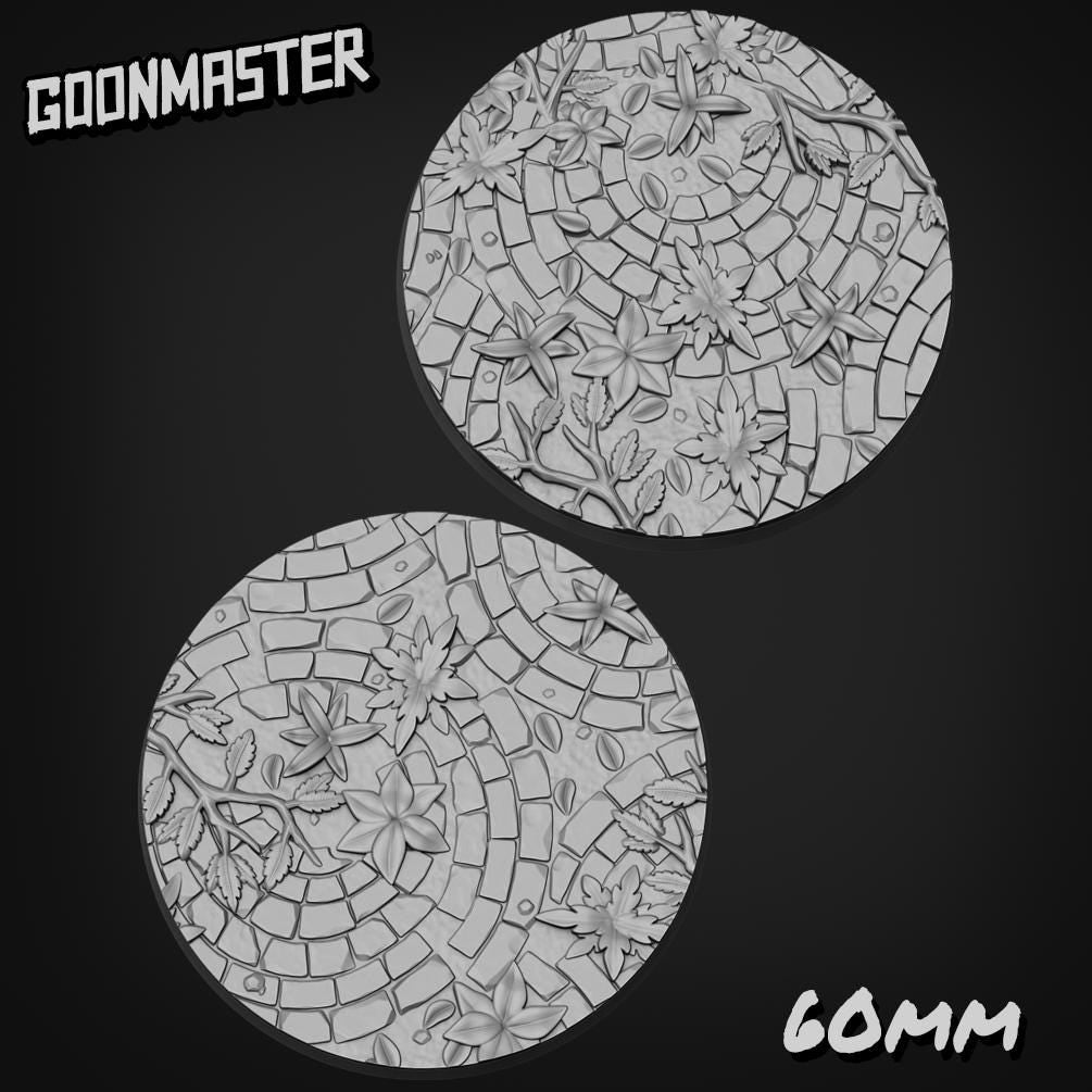 Jungle Ruin Bases - Goonmaster | 28mm and 32mm | Wargaming | DnD | Tabletop Roleplaying
