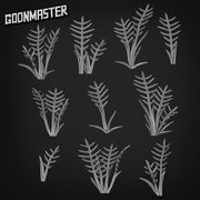 Philodendron Tortum - Goonmaster Basing Bits | Scale Model Houseplant | 28mm and 32mm | Wargaming | DnD | Tabletop Roleplaying