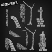 Hoya Linearis - Goonmaster Basing Bits | Scale Model Trailing Plant | 28mm and 32mm | Wargaming | DnD | Tabletop Roleplaying