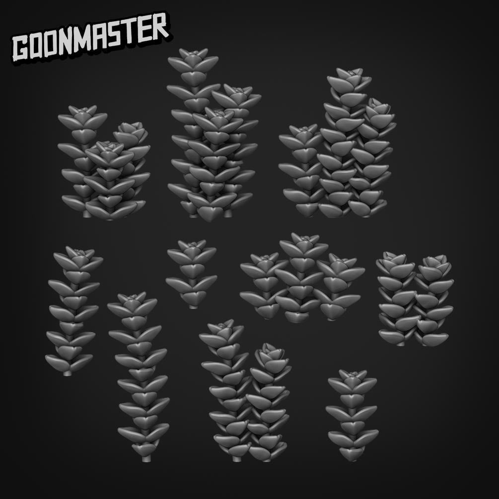 Crasula Perforata - Goonmaster Basing Bits | Scale Model Cactus | 28mm and 32mm | Wargaming | DnD | Tabletop Roleplaying