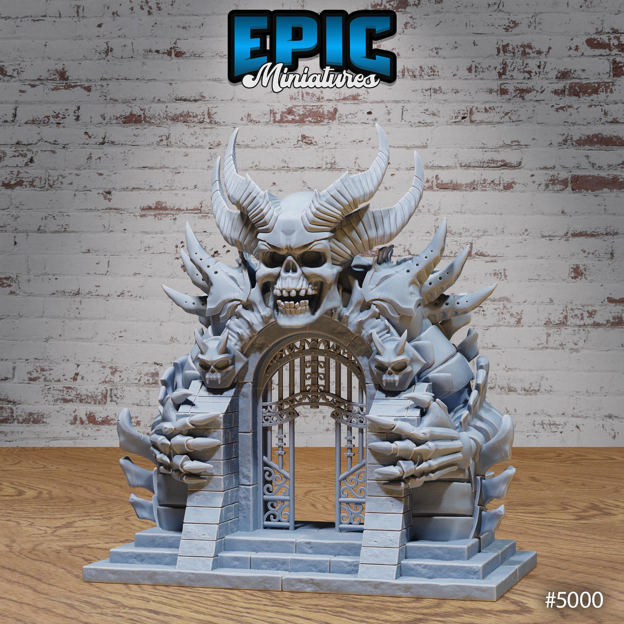 Hell Entrance Gate - Epic Miniatures | 28mm and 32mm | Wargaming | DnD | Tabletop Roleplaying