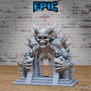 Hell Entrance Gate - Epic Miniatures | 28mm and 32mm | Wargaming | DnD | Tabletop Roleplaying