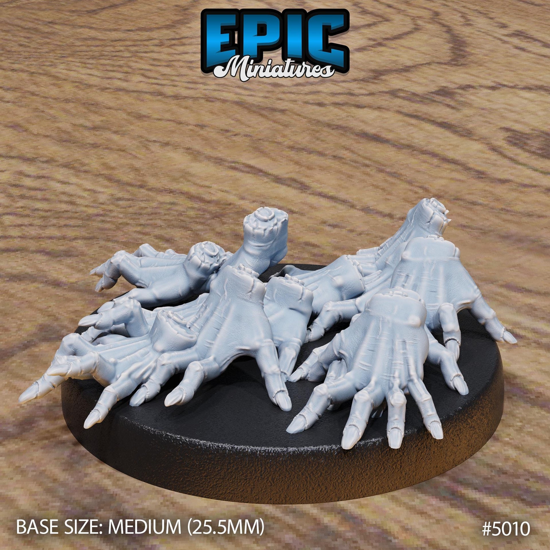 Crawling Hand Swarm - Epic Miniatures | 28mm and 32mm | Wargaming | DnD | Tabletop Roleplaying