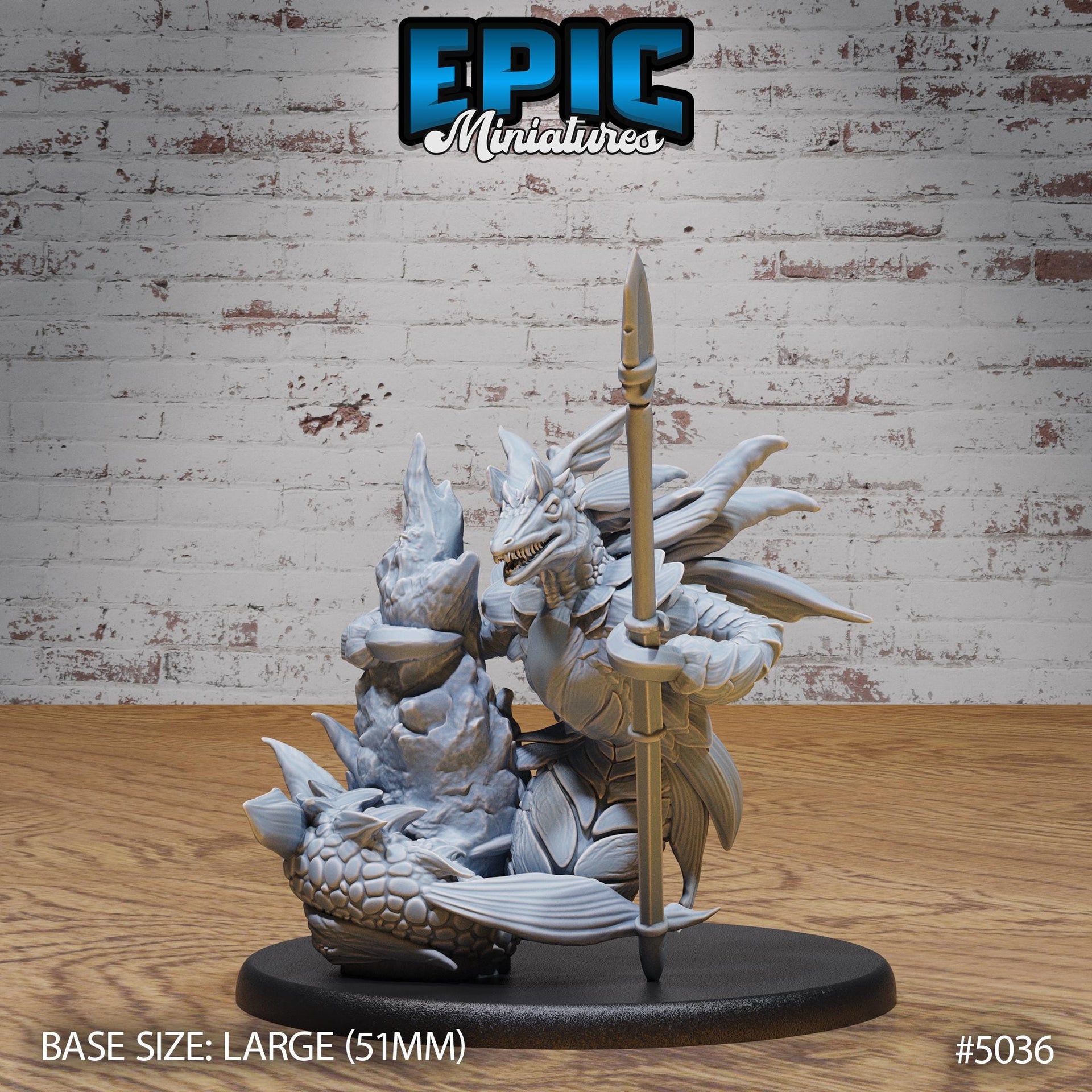 Wastrilith Water Demon - Epic Miniatures | 28mm and 32mm | Wargaming | DnD | Tabletop Roleplaying