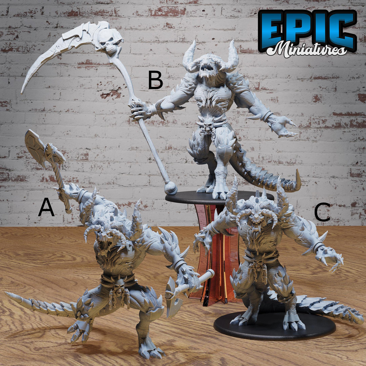 Arch-Devil Diablo - Epic Miniatures | 28mm and 32mm | Wargaming | DnD | Tabletop Roleplaying