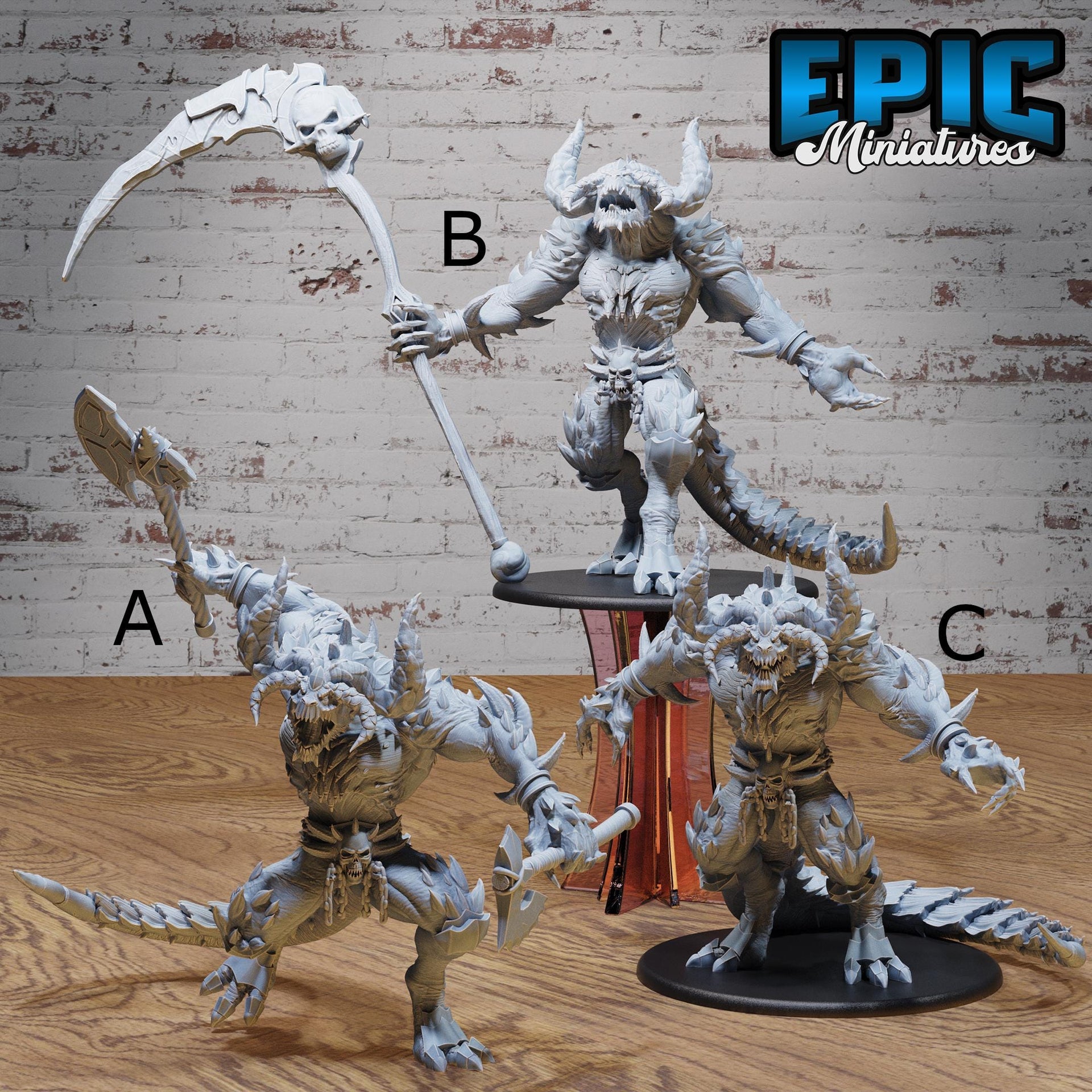 Arch-Devil Diablo - Epic Miniatures | 28mm and 32mm | Wargaming | DnD | Tabletop Roleplaying