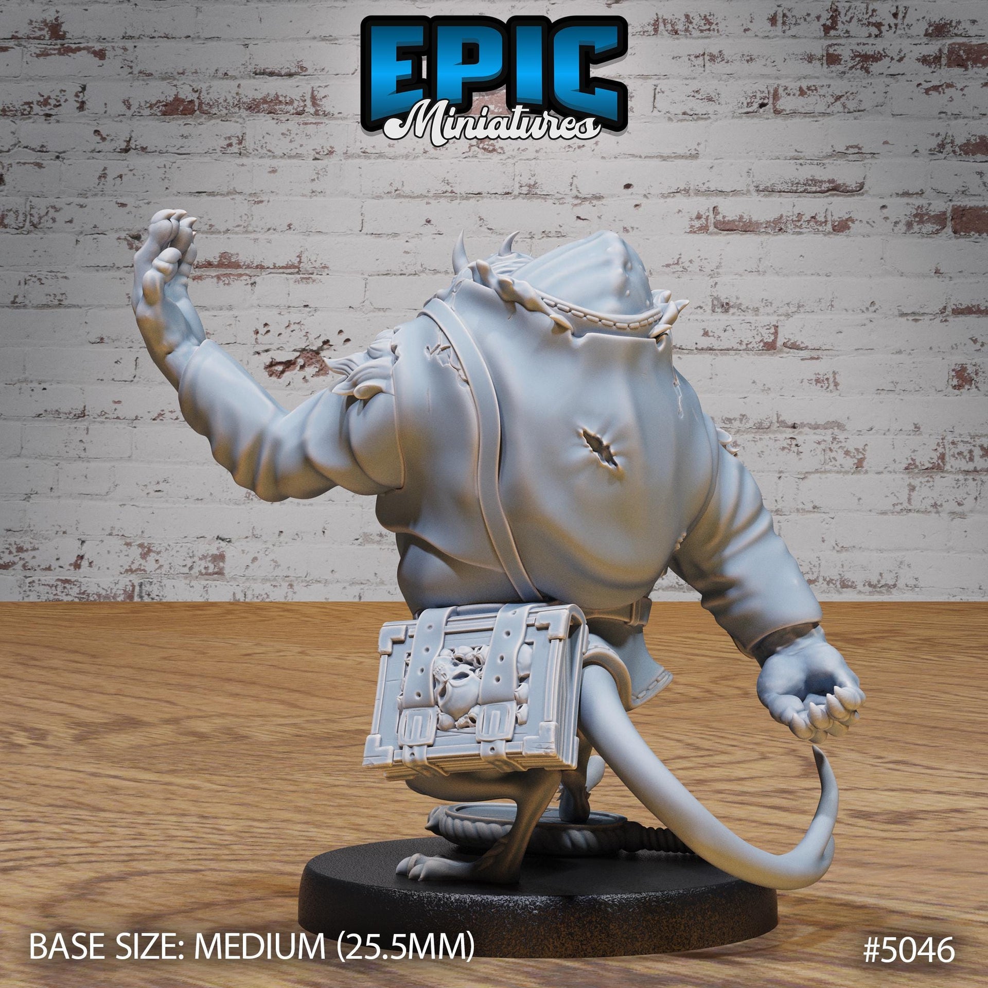 Hunchback Fiend - Epic Miniatures | 28mm and 32mm | Wargaming | DnD | Tabletop Roleplaying