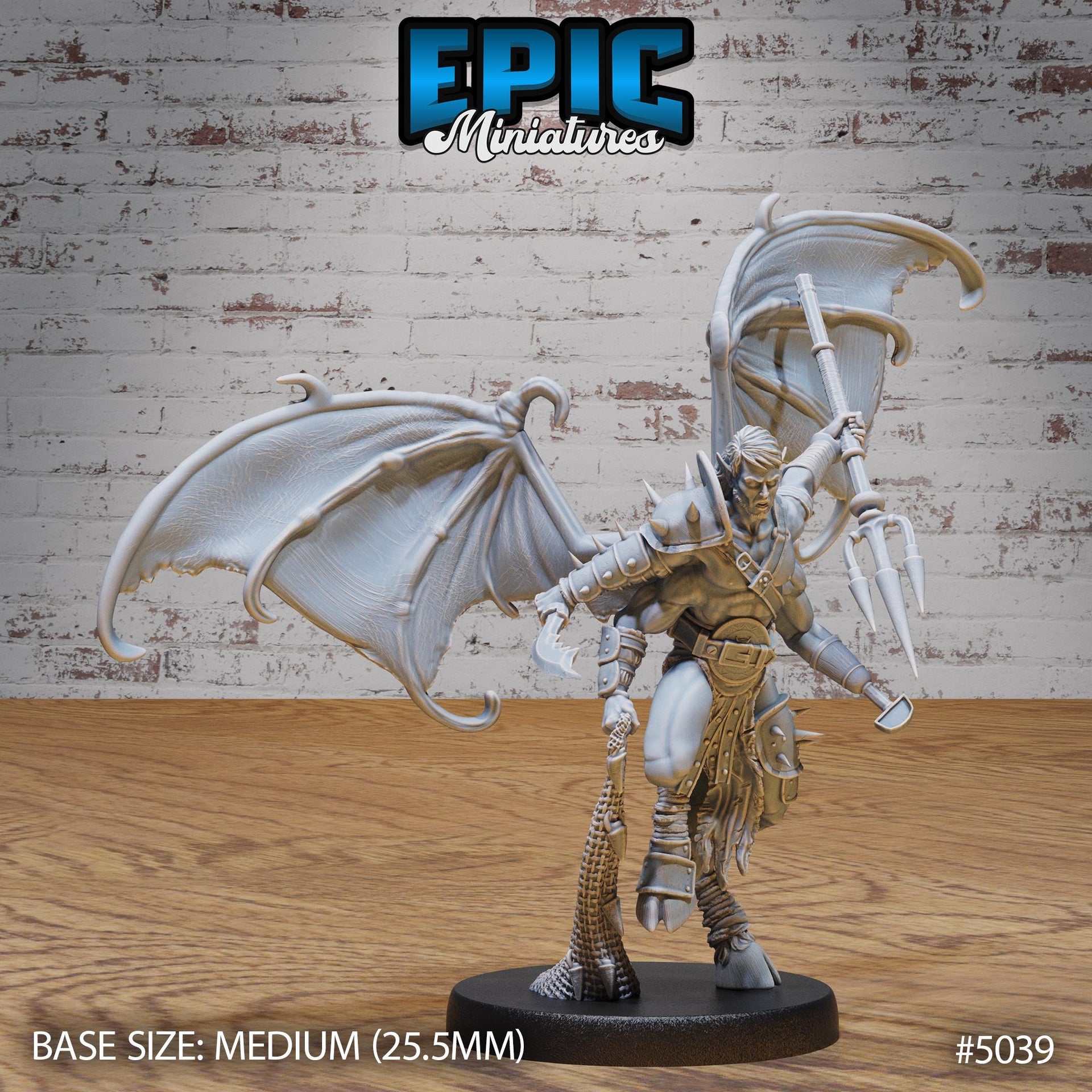 Pit Fighter Devil - Epic Miniatures | 28mm and 32mm | Wargaming | DnD | Tabletop Roleplaying