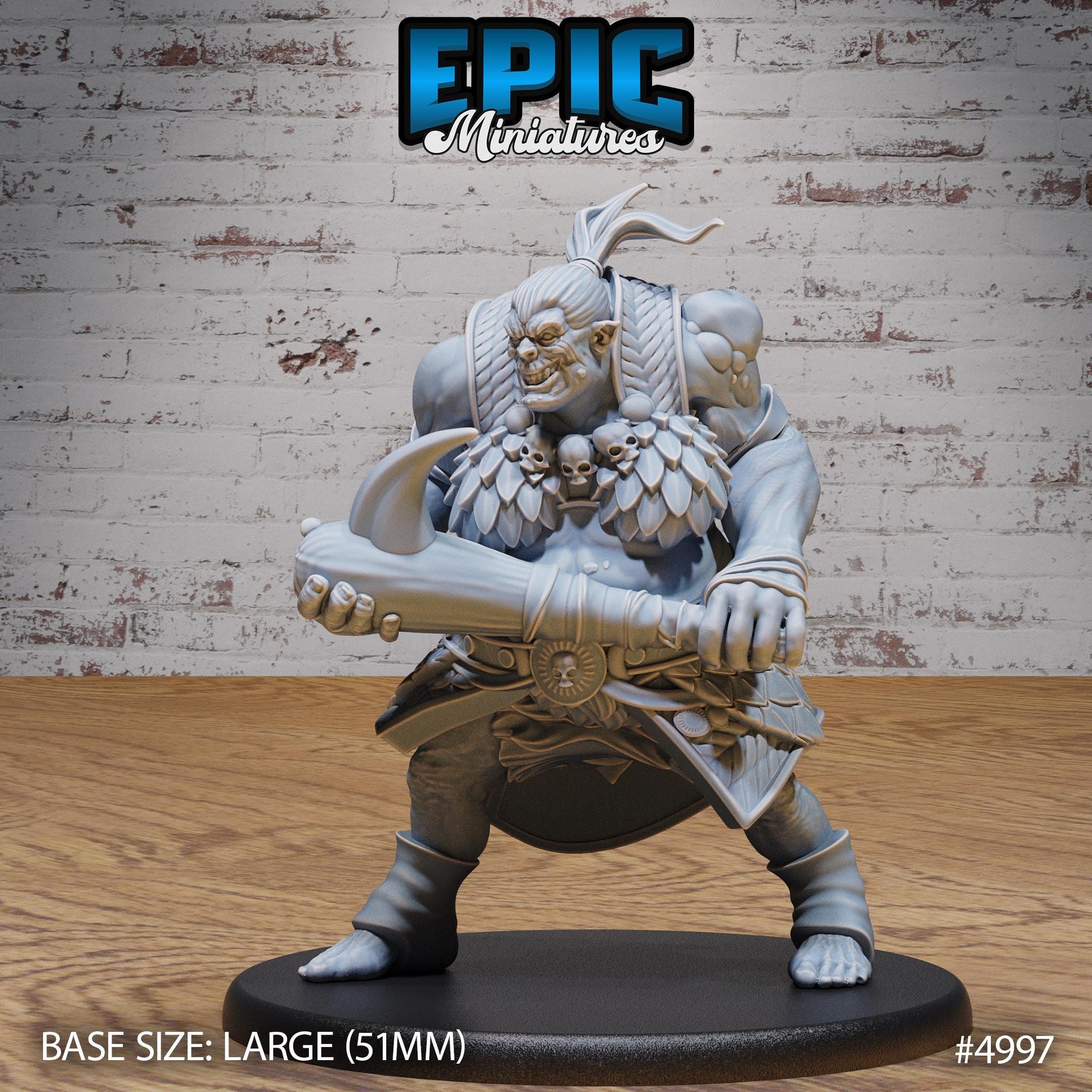 Orog Female - Epic Miniatures | 28mm and 32mm | Wargaming | DnD | Tabletop Roleplaying