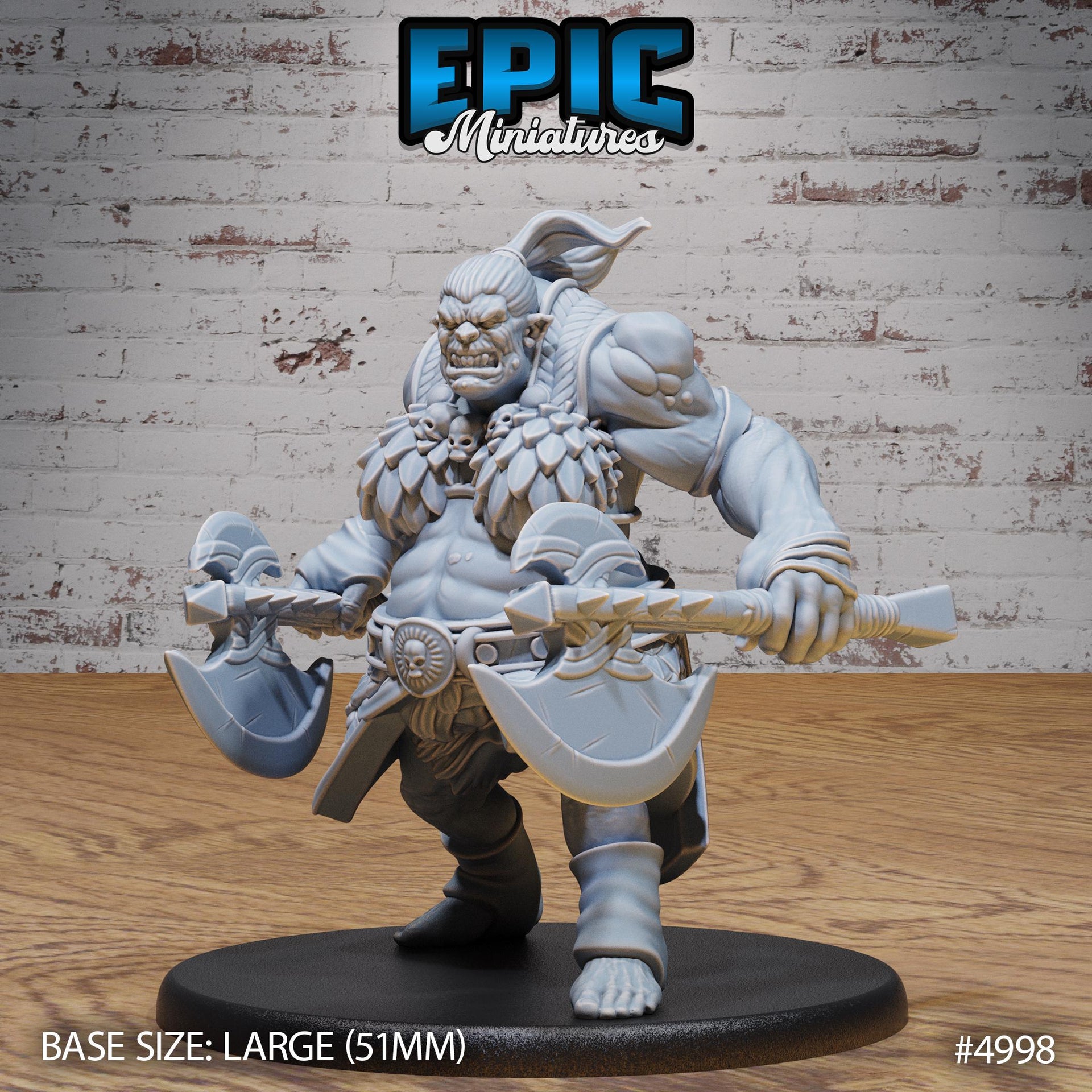 Orog Female - Epic Miniatures | 28mm and 32mm | Wargaming | DnD | Tabletop Roleplaying