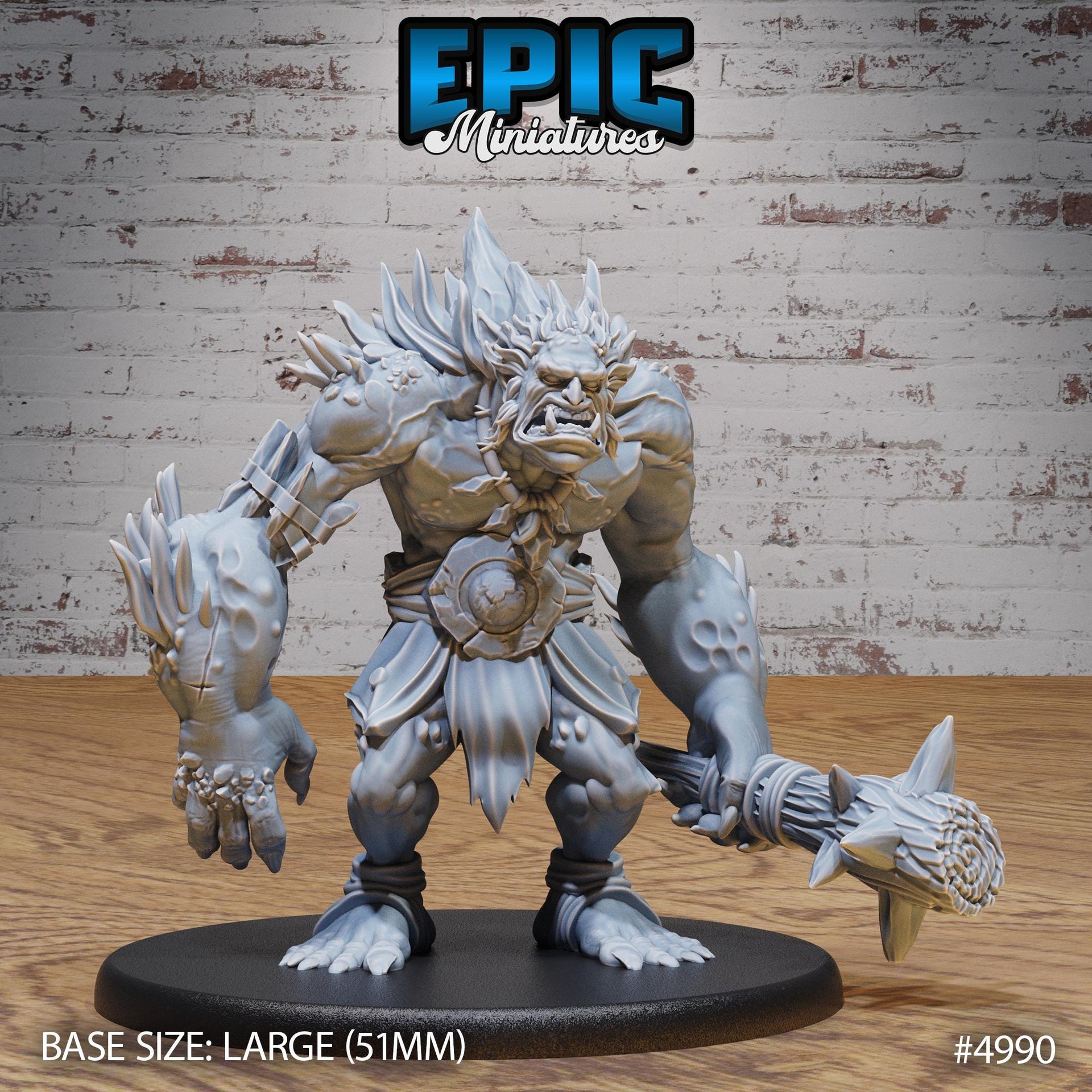 Savage Troll - Epic Miniatures | 28mm and 32mm | Wargaming | DnD | Tabletop Roleplaying