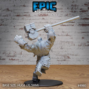Hill Giant Smasher - Epic Miniatures | 28mm and 32mm | Wargaming | DnD | Tabletop Roleplaying