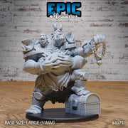 Ettin Mutant General - Epic Miniatures | 28mm and 32mm | Wargaming | DnD | Tabletop Roleplaying