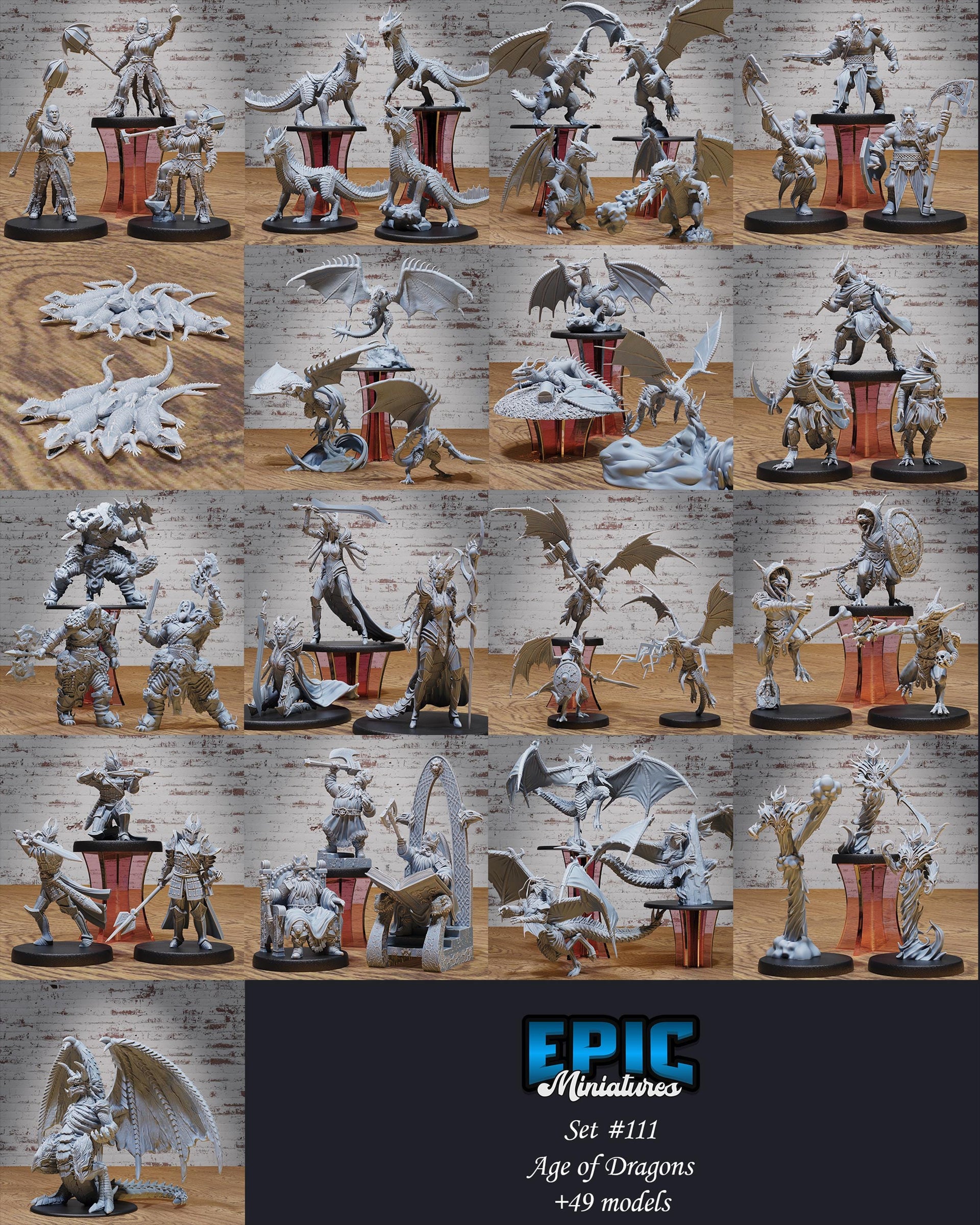 Half Orc Adventurer - Epic Miniatures | 28mm and 32mm | Wargaming | DnD | Tabletop Roleplaying