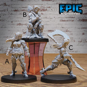 Orc Tiefling Female - Epic Miniatures | 28mm and 32mm | Wargaming | DnD | Tabletop Roleplaying