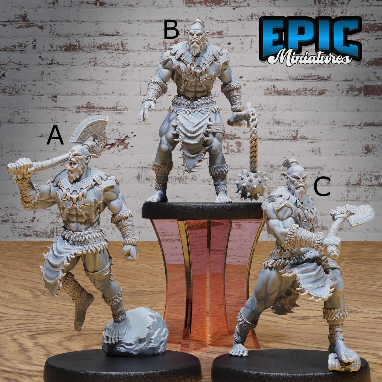 Orc Warrior - Epic Miniatures | 28mm and 32mm | Wargaming | DnD | Tabletop Roleplaying