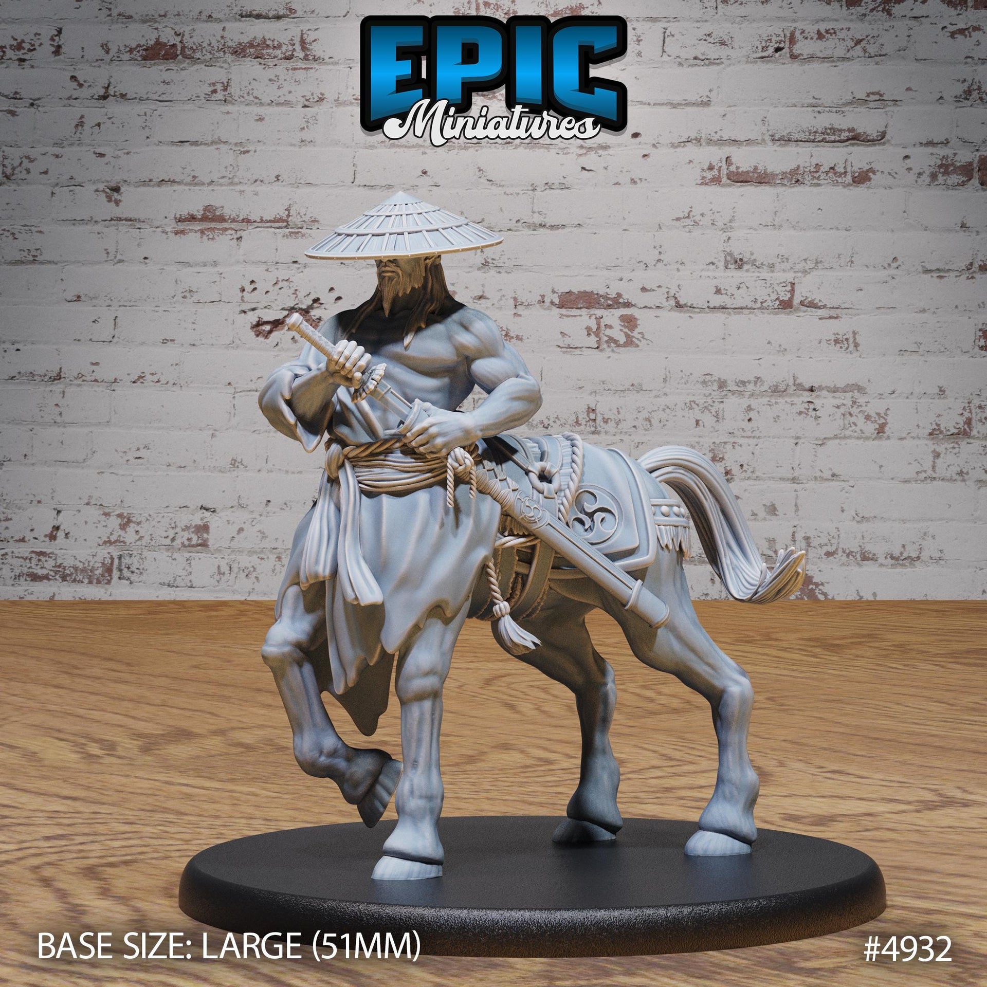 Bushi Centaur - Epic Miniatures | 28mm and 32mm | Wargaming | DnD | Tabletop Roleplaying