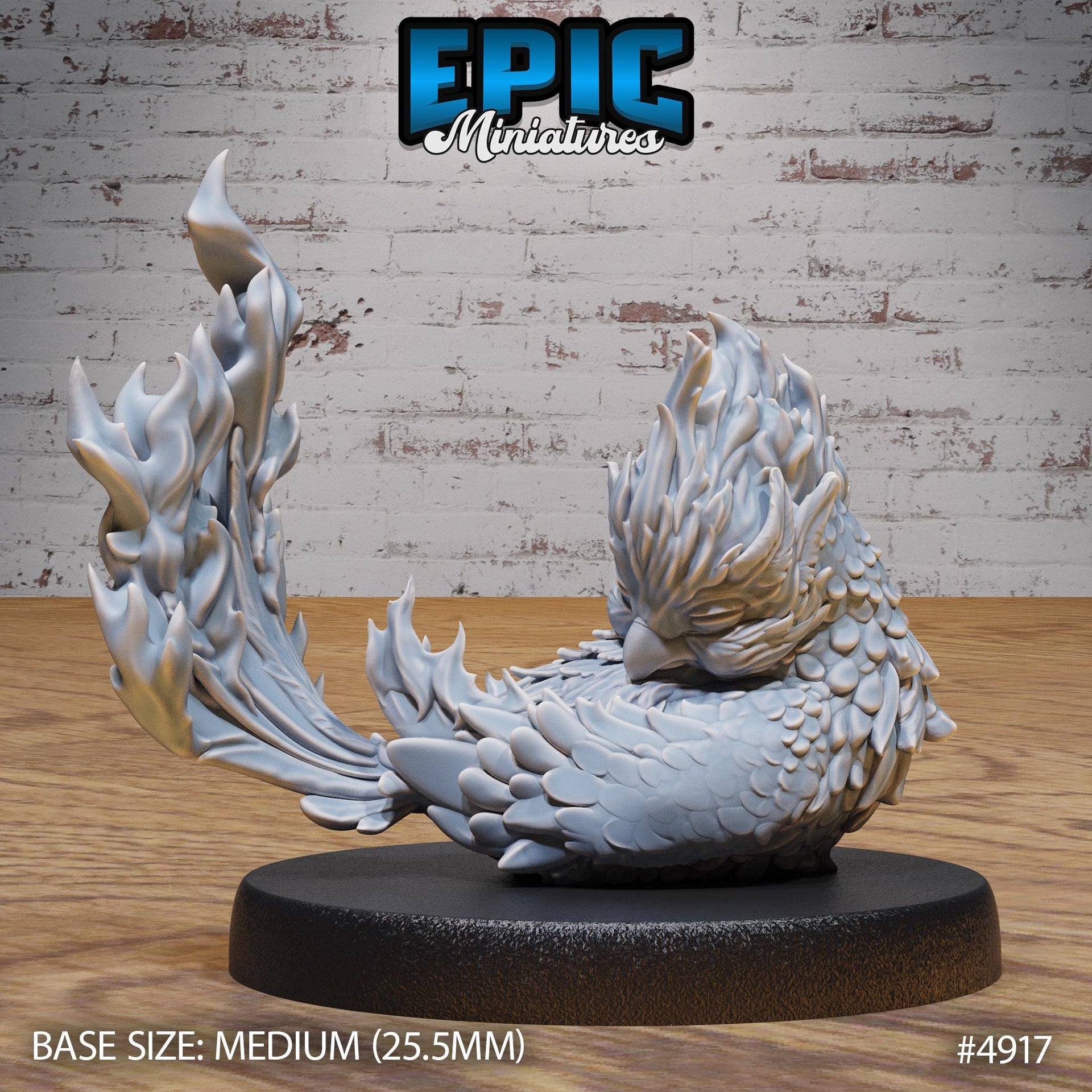 Phoenix Hatchling - Epic Miniatures | 28mm and 32mm | Wargaming | DnD | Tabletop Roleplaying