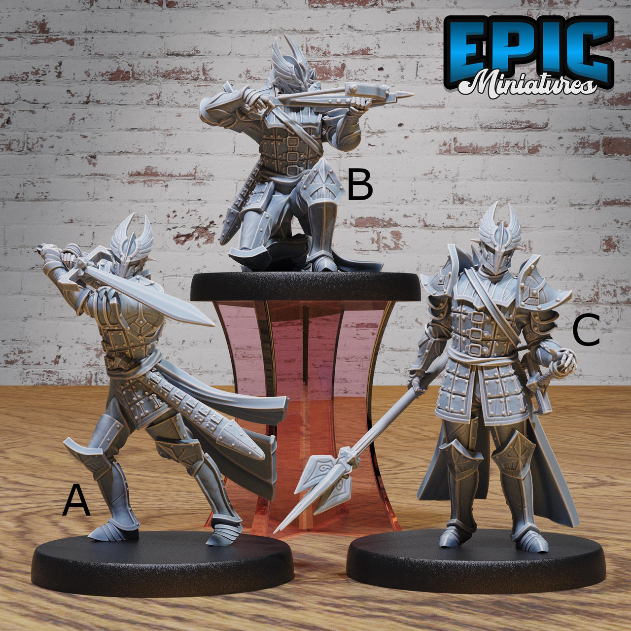 Platinum Paladin - Epic Miniatures | 28mm and 32mm | Wargaming | DnD | Tabletop Roleplaying