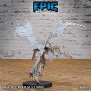 Draconic Demon Bronze - Epic Miniatures | 28mm and 32mm | Wargaming | DnD | Tabletop Roleplaying