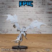 Draconic Demon Bronze - Epic Miniatures | 28mm and 32mm | Wargaming | DnD | Tabletop Roleplaying