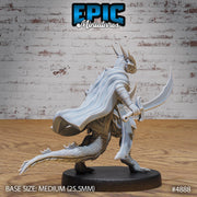 Half-Dragon Adventurer - Epic Miniatures | 28mm and 32mm | Wargaming | DnD | Tabletop Roleplaying