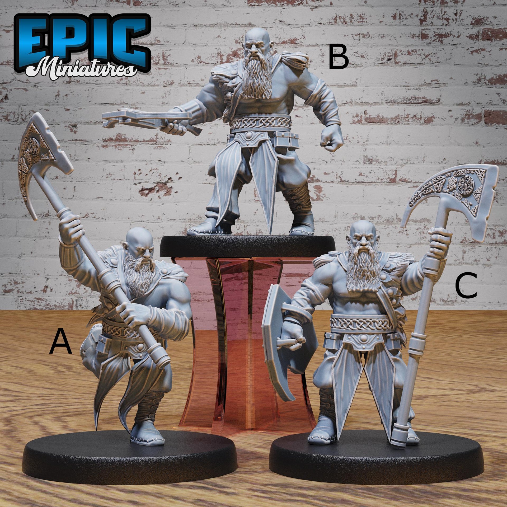 Dwarf Raider - Epic Miniatures | 28mm and 32mm | Wargaming | DnD | Tabletop Roleplaying