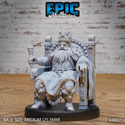 Dwarf King - Epic Miniatures | 28mm and 32mm | Wargaming | DnD | Tabletop Roleplaying