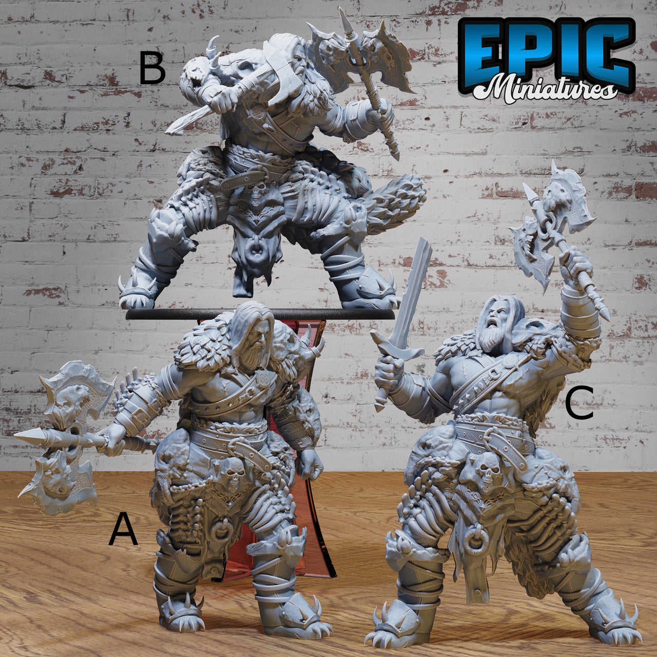Giant Dragon Hunter - Epic Miniatures | 28mm and 32mm | Wargaming | DnD | Tabletop Roleplaying