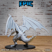 Bipedal Dragon - Epic Miniatures | 28mm and 32mm | Wargaming | DnD | Tabletop Roleplaying