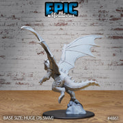 Bipedal Dragon - Epic Miniatures | 28mm and 32mm | Wargaming | DnD | Tabletop Roleplaying
