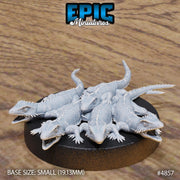 Lizard Swarm - Epic Miniatures | 28mm and 32mm | Wargaming | DnD | Tabletop Roleplaying