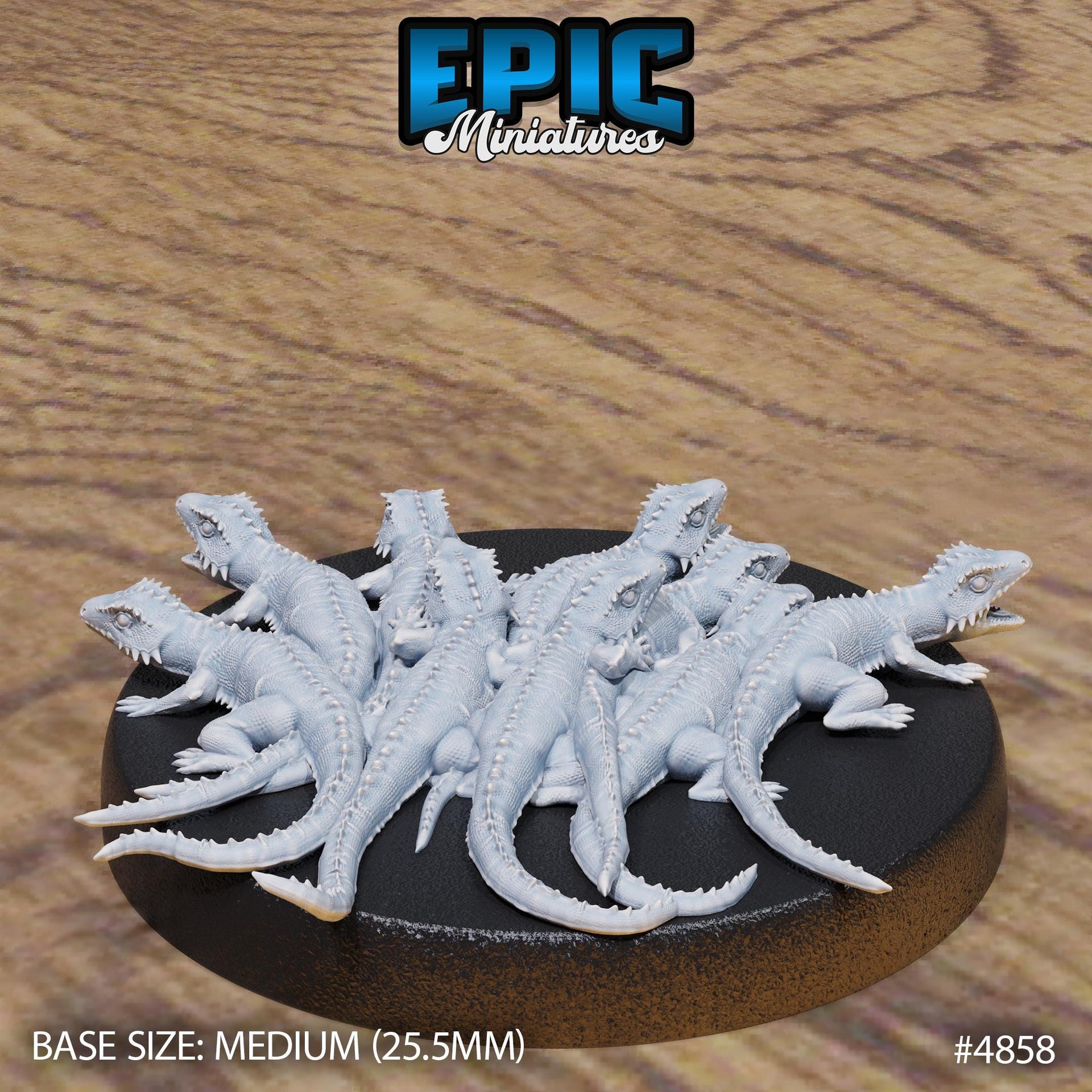 Lizard Swarm - Epic Miniatures | 28mm and 32mm | Wargaming | DnD | Tabletop Roleplaying